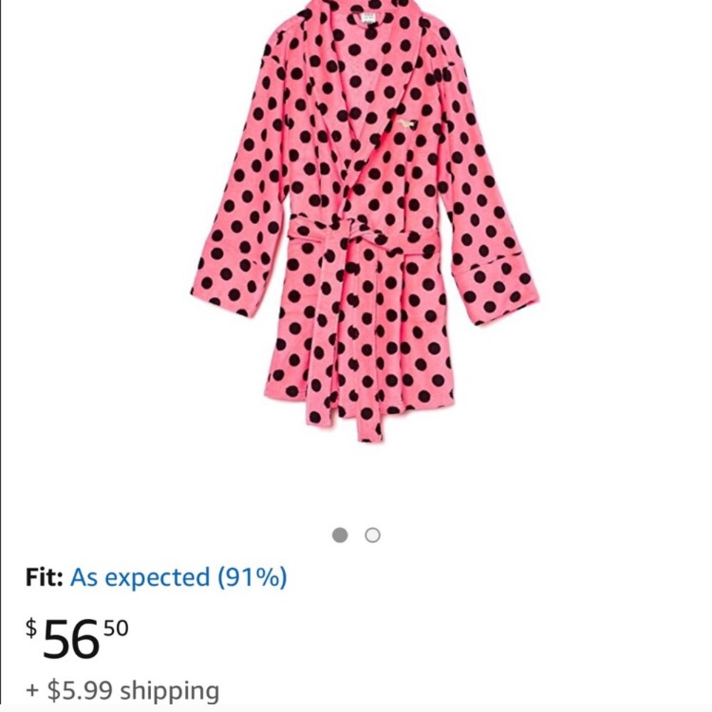 victoria secret PINK robe